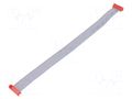 Ribbon cable with connectors; Tape ph: 1.27mm; PIN: 10; Len: 0.2m TE Connectivity 2205063-3