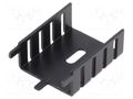 Heatsink: extruded; U; TO220; black; L: 35.1mm; W: 25.4mm; H: 12.7mm Advanced Thermal Solutions ATS-PCB1037