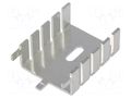 Heatsink: extruded; U; TO220; silver; L: 30mm; W: 25.4mm; H: 12.7mm Advanced Thermal Solutions ATS-PCB1062