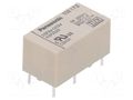 Relay: electromagnetic; DPST; Ucoil: 5VDC; Icontacts max: 5A; DSP PANASONIC DSP2A-DC5V