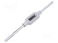 Tap wrench; Grip capac: 5/32"-1/2",G 1/8",M4-M12; L: 280mm VÖLKEL VOLKEL-13020