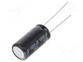 Capacitor: electrolytic; THT; 1000uF; 25VDC; Ø10x20mm; Pitch: 5mm PANASONIC EEUFP1E102