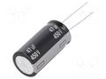 Capacitor: electrolytic; THT; 47uF; 450VDC; Ø16x31.5mm; ±20%; EE PANASONIC EEUEE2W470