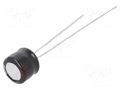 Capacitor: electrolytic; THT; 22uF; 35VDC; Ø6.3x5mm; Pitch: 2.5mm PANASONIC ECEA1VKS220