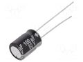 Capacitor: electrolytic; THT; 100uF; 50VDC; Ø8x11.5mm; Pitch: 3.5mm PANASONIC ECA1HHG101
