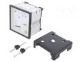 Ammeter; on panel; I AC: 0÷20A; Class: 1.5; 50÷60Hz; Features: 90° SELEC AM-I-D-2-20A-CE