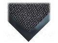 Entrance mat; Width: 1.2m; L: 1.8m; polypropylene; grey-black COBA EUROPE COBA-VP010603