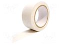 Tape: marking; white; L: 33m; W: 50mm; self-adhesive; Thk: 0.15mm COBA EUROPE COBA-TP130002