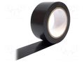 Tape: marking; black; L: 33m; W: 50mm; self-adhesive; Thk: 0.15mm COBA EUROPE COBA-TP010002