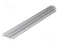 Profiles for LED modules; natural; L: 2m; FIX12; aluminium TOPMET TOP-FIX12-2M