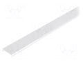 Cover for LED profiles; white; 20m; Kind of shutter: C2; push-in TOPMET TOP-89000538S