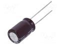 Capacitor: electrolytic; THT; 10uF; 400VDC; Ø10x16mm; Pitch: 5mm NICHICON UCY2G100MPD1TD
