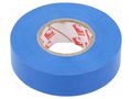 Tape: electrical insulating; W: 19mm; L: 25m; Thk: 0.15mm; blue; 170% SCAPA SCAPA-6022-19/25BL