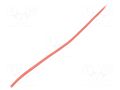 Heat shrink sleeve; glueless; 2: 1; 1.2mm; red; polyolefine; reel TASKER GTB1206-R