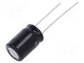 Capacitor: electrolytic; THT; 680uF; 25VDC; Ø10x16mm; Pitch: 5mm PANASONIC EEUFP1E681