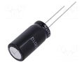 Capacitor: electrolytic; THT; 2000uF; 25VDC; Ø12.5x25mm; Pitch: 5mm PANASONIC EEUFP1E202