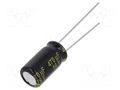 Capacitor: electrolytic; low ESR; THT; 470uF; 16VDC; Ø8x15mm; ±20% PANASONIC EEUFM1C471L