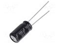 Capacitor: electrolytic; THT; 100uF; 63VDC; Ø8x15mm; Pitch: 3.5mm PANASONIC EEUEB1J101