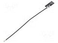 Antenna; Bluetooth,WiFi,ZigBee; 3.6dBi; linear; for ribbon cable MOLEX 2069941100
