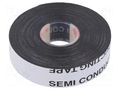 Tape: self-amalgamating; black; 19mm; L: 5m; Thk: 0.75mm; -40÷100°C SCAPA SCAPA-2525-19/5