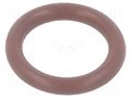O-ring gasket; FPM; Thk: 1.5mm; Øint: 7mm; brown; -20÷200°C ORING USZCZELNIENIA TECHNICZNE O-7X1.5-80-FPM-BR