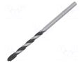 Drill bit; for concrete; Ø: 4mm; L: 75mm; WS,cemented carbide METABO MTB.627468000