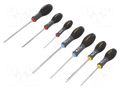Kit: screwdrivers; Phillips,Pozidriv®,slot; FATMAX®; 7pcs. STANLEY STL-0-65-438