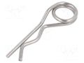 Cotter pin; stainless steel; Ø: 3mm; L: 73mm; Shaft dia: 17÷24mm ELESA+GANTER GN1024-NI-3-D
