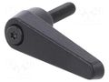Lever; adjustable; Thread len: 25mm; Lever length: 45mm; GN 101 ELESA+GANTER GN101-14-M6-25-SW