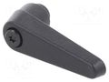 Lever; adjustable; Thread len: 11mm; Lever length: 62mm ELESA+GANTER GN101-18-M8-SW