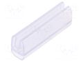 Markers; Marking: empty; 2÷4mm; PVC; transparent; -40÷80°C; leaded WEIDMÜLLER WM-1798520000