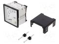 Ammeter; on panel; I AC: 0÷100A; Class: 1.5; 50÷60Hz; Features: 90° SELEC AM-I-D-2-100A-CE