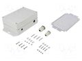 Enclosure: for computer; light grey; X: 101.6mm; Y: 151.4mm; Z: 60mm KRADEX IOT.ZPSET1510.1