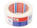 Tape: warning; white; L: 33m; W: 50mm; self-adhesive; Thk: 0.15mm TESA TESA-60760/WH