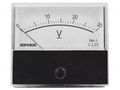 Voltmeter; on panel; 0÷30V; Class: 2.5; 70x60mm VELLEMAN VEL-AVM7030