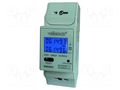 Counter; digital,mounting; for DIN rail mounting; single-phase VELLEMAN VEL-EMDIN02