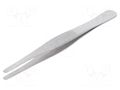 Tweezers; 120mm; for precision works; Blades: wide WELLER WEL.21SA120