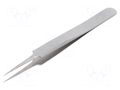 Tweezers; 110mm; for precision works; Blades: narrowed WELLER WEL.5SA