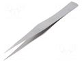 Tweezers; 127mm; for precision works; Blade tip shape: sharp WELLER WEL.AASA