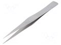 Tweezers; 127mm; for precision works; Blade tip shape: sharp WELLER WEL.AASA