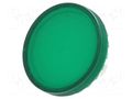 Actuator lens; 22mm; 84; transparent,green; plastic EAO 84-7111.500