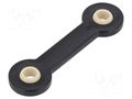 Bearing: double joint; Øout: 20mm; Øint: 6mm; iglidur® W300; H: 6mm IGUS EGZM-06-50