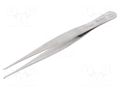 Tweezers; 120mm; SMD; Blade tip shape: hook WELLER WEL.150SAMF