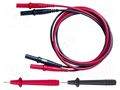 Test leads; black,red; test leads x2,test probes x2 POMONA POM-6286