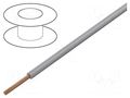 Wire; FLRY-A; 1x2.5mm2; stranded; Cu; PVC; grey; 60V; 100m; Class: 5 BQ CABLE FLRY-A2.50-GY