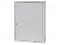 Enclosure: for modular components; IP30; light grey; steel; IK08 ETI POLAM ETI-WRP18-3