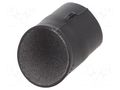Heat shrink boot; angular,glued; 16mm; black; -75÷150°C; RAYCHEM TE Connectivity 222K142-25/225-0