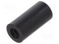 Spacer sleeve; cylindrical; polyamide; M2,5; L: 10mm; Øout: 5mm DREMEC DR182RDM2.5X10