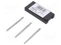 Tap; high speed steel grounded HSS-G; M2,5; 0.45; 40mm; 2,1mm VÖLKEL VOLKEL-27322