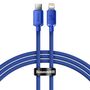 Baseus CAJY000203 Lightning - USB-C PD cable 20W 480Mb/s 1.2m - blue, Baseus 6932172602758 6932172602758